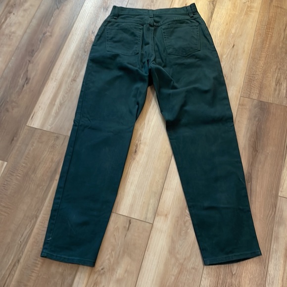 wrangler green jeans pants women’s size 6 10 P x 30” short vintage 1990’s - Picture 10 of 16